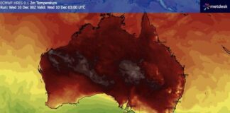Australia recorded its fourth warmest January