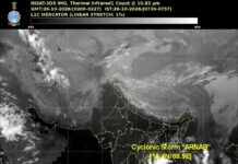 Cyclone ‘Arnab’ likely to intensify into very ‘severe cyclonic’ storm by tomorrow; Landfall likely on October 28